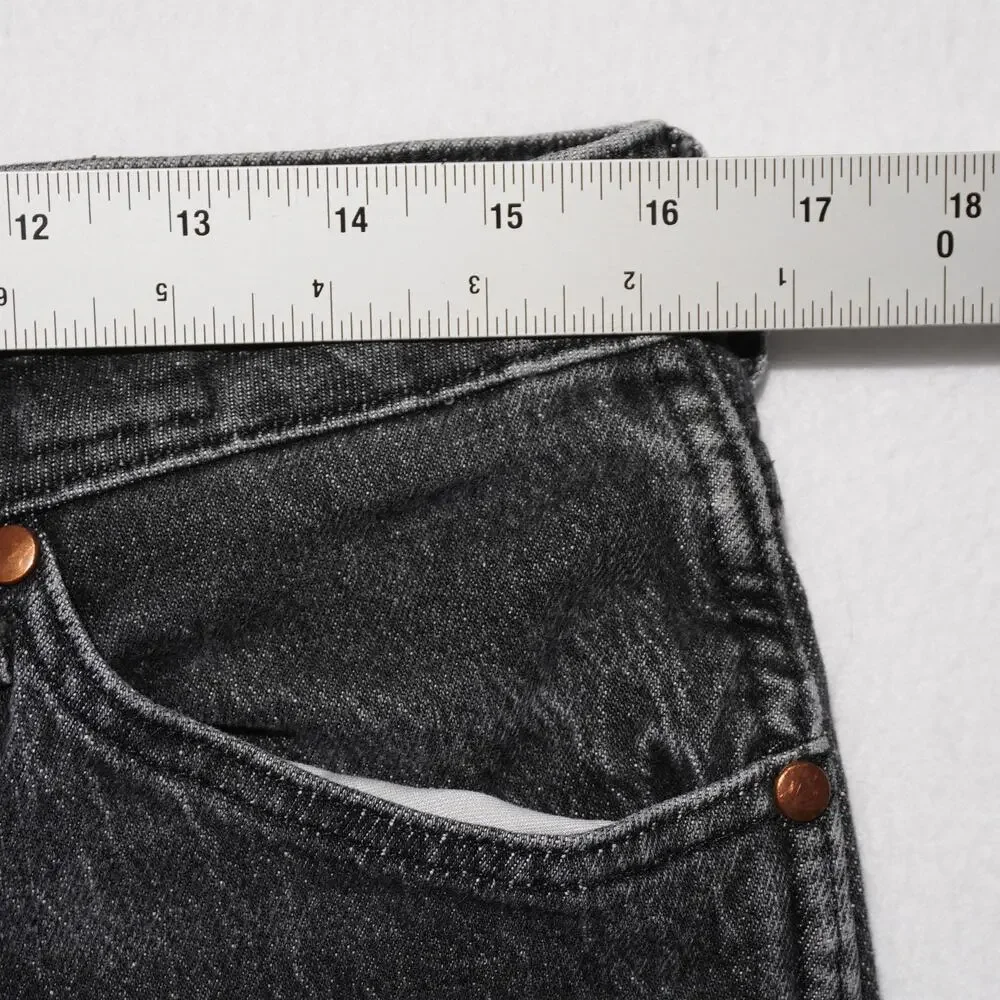 Wrangler Westward Night Ride Jeans Black W32 L34 High Rise‎ Bootcut Denim